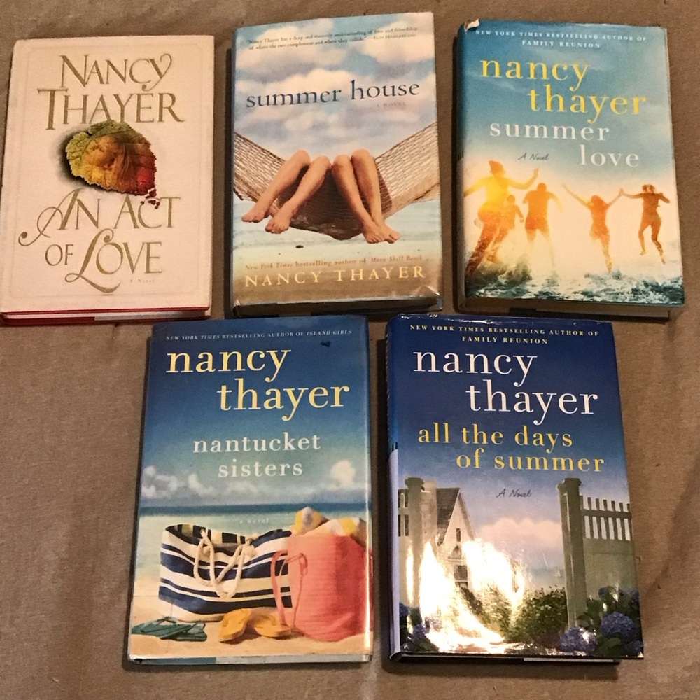5 Nancy Thayer books